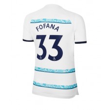 Chelsea Wesley Fofana #33 Bortatröja Dam 2022-23 Korta ärmar